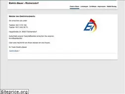 Sites similar to elektro-bauer.biz