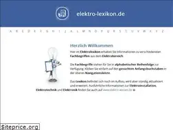 Sites similar to elektro-lexikon.de