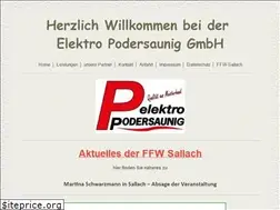 Sites similar to elektro-podersaunig.de