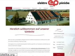 Sites similar to elektro-poenicke.de