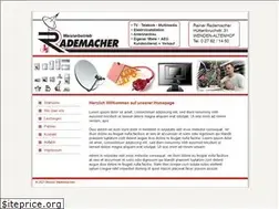 Sites similar to elektro-rademacher-wenden.de