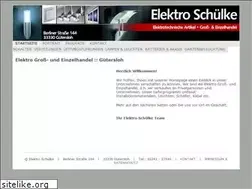 Sites similar to elektro-schuelke.de