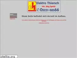 Sites similar to elektro-thiersch.de