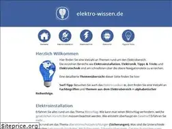 Sites similar to elektro-wissen.de