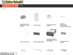 Sites similar to elektro.holesdir.de