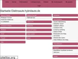 Sites similar to elektroauto-hybridauto.de