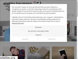 Sites similar to elektrobaumann-soest.de