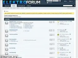 Sites similar to elektroforum.org