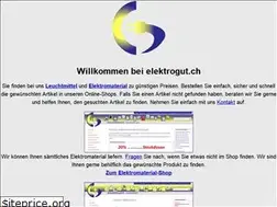 Sites similar to elektrogut.ch
