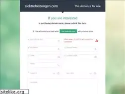 Sites similar to elektroheizungen.com