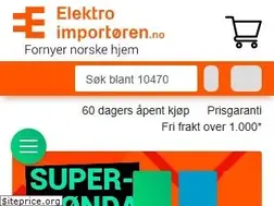 Sites similar to elektroimportoren.no