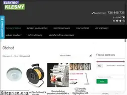 Sites similar to elektroklesny.cz