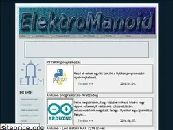 Sites similar to elektromanoid.hu