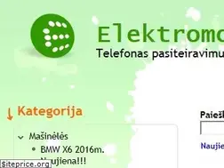 Sites similar to elektromobiliaivaikams.lt