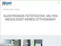 Sites similar to elektromosfutotestek.hu