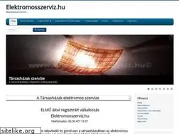 Sites similar to elektromosszerviz.hu