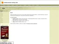 Sites similar to elektronicke-knihy.info