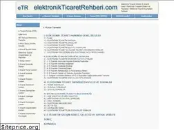 Sites similar to elektronikticaretrehberi.com