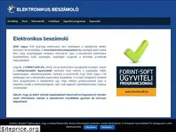 Sites similar to elektronikusbeszamolo.hu