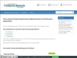 Sites similar to elektronische-tuerschloesser.de
