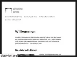 Sites similar to elektronisches-piano.de
