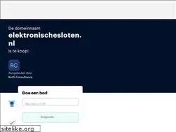 Sites similar to elektronischesloten.nl