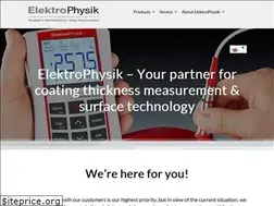 Sites similar to elektrophysik.com