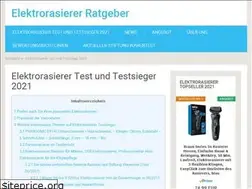 Sites similar to elektrorasierer-testsieger.de
