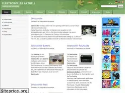 Sites similar to elektroroller-aktuell.com