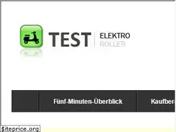 Sites similar to elektroroller-test.net