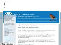 Sites similar to elektrosensibel-muenchen.de