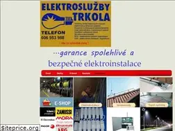 Sites similar to elektrosluzby-trkola.cz