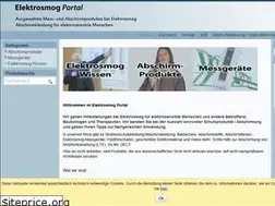 Sites similar to elektrosmogportal.de