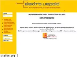 Sites similar to elektrotechnik-liepold.de