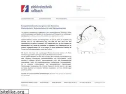 Sites similar to elektrotechnik-rassbach.de