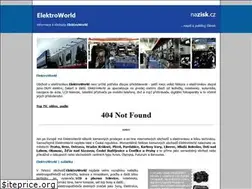 Sites similar to elektroworld.nazisk.cz