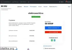 Sites similar to elektroworld.ru