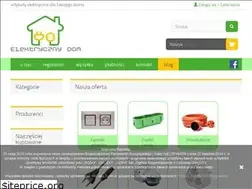 Sites similar to elektrycznydom.pl