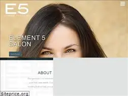 Sites similar to element5salon.com