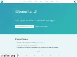 Sites similar to elemental-ui.com