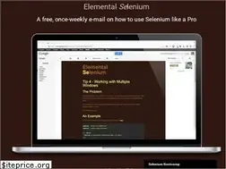 Sites similar to elementalselenium.com