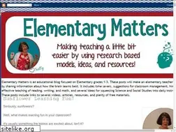 Sites similar to elementarymatters.com