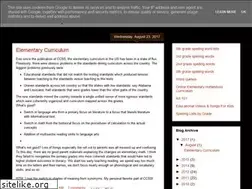 Sites similar to elementaryonlinecurriculum.com