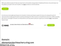 Sites similar to elementarytechteachers.ning.com