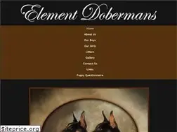Sites similar to elementdobermans.com