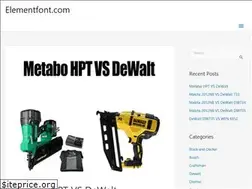 Sites similar to elementfont.com