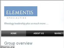 Sites similar to elementis.com
