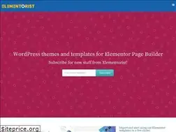 Sites similar to elementorist.com