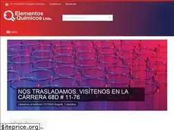 Sites similar to elementosquimicos.com.co