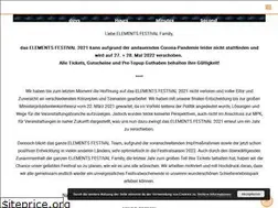 Sites similar to elementsfestival.de